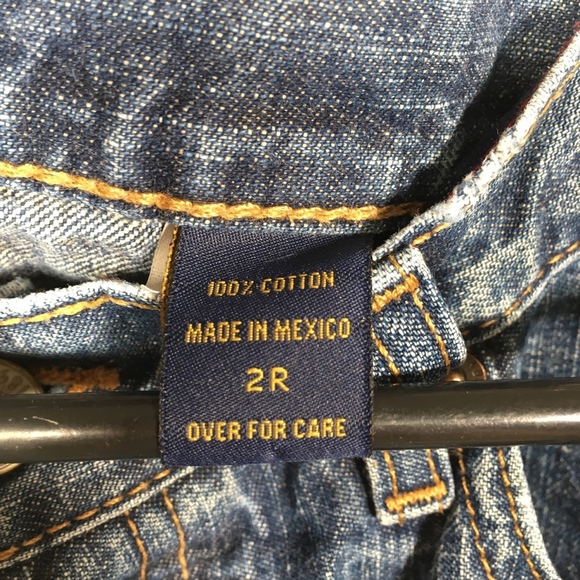 Abercrombie & Fitch Blue Medium Wash Boot Cut Jean - Picture 3 of 8